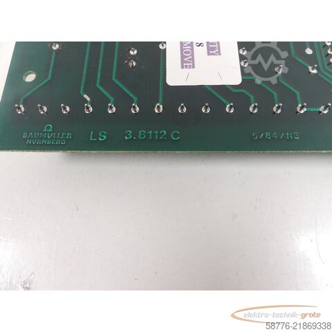 Hluti Baumüller LS 3.8112C Regler Platine
