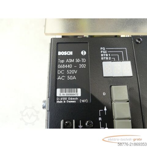 Sastāvdaļa Bosch ASM 50-TD /  Servomodul SN: 000906472
