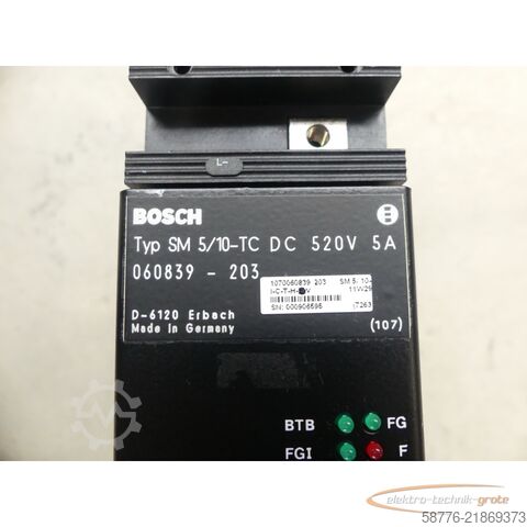 Komponent Bosch SM 5/10-TC /  Servomodul SN: 000906595