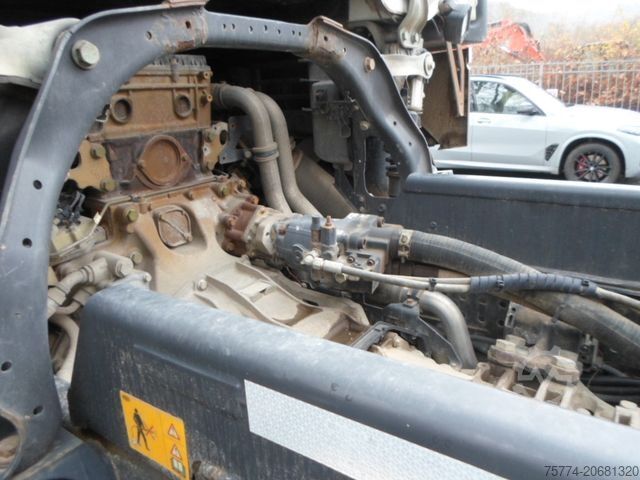 Kanca kasalı yük kamyonu (roll-off) MERCEDES-BENZ 2545 L/ Meiller Abroller/ Lenkachse