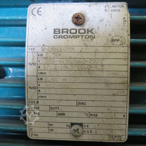 HP 10 Yumuşak Çelik Cumberland Bade Değirmen Tipi 56T Granülatör CUMBERLAND 56T