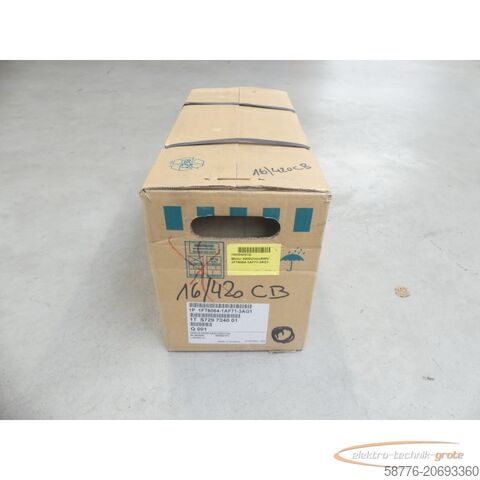 Motor Siemens Siemens 1FT6064-1AF71-3AG1 Motor SN: 1TS729724001 --