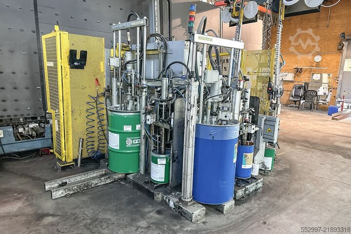Automatische Lisec afdichting Lisec Lisec sealing robot VFL-1D/25 + APK-4/25