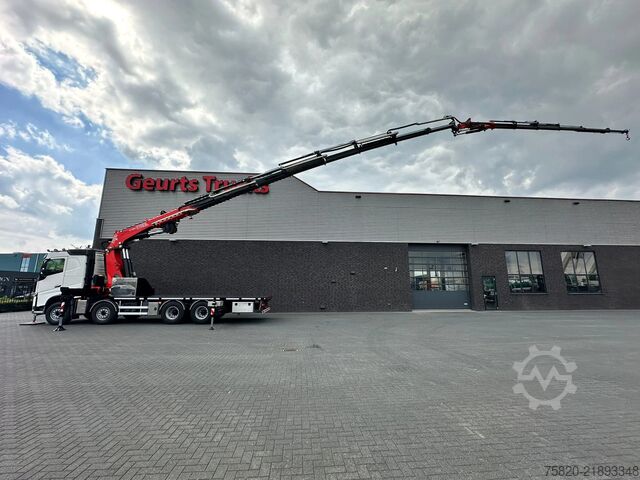 Autokrāna kravas automašīna Volvo FH 8X4 BAKWAGEN MET FASSI F1150RA.2.28 XHE-DYNA...