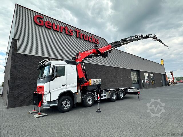 Autokrāna kravas automašīna Volvo FH 8X4 BAKWAGEN MET FASSI F1150RA.2.28 XHE-DYNA...