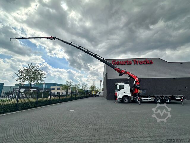 Autokrāna kravas automašīna Volvo FH 8X4 BAKWAGEN MET FASSI F1150RA.2.28 XHE-DYNA...