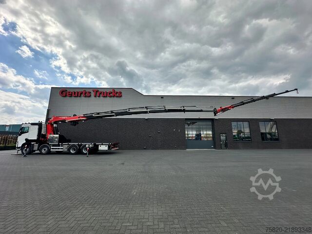 Autokrāna kravas automašīna Volvo FH 8X4 BAKWAGEN MET FASSI F1150RA.2.28 XHE-DYNA...