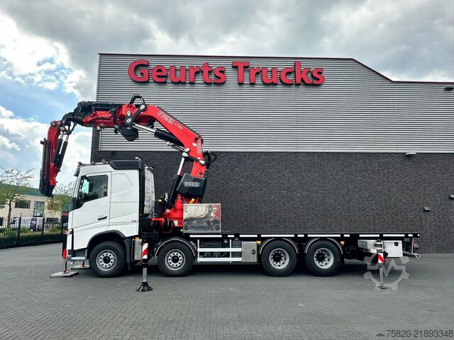 Autokrāna kravas automašīna Volvo FH 8X4 BAKWAGEN MET FASSI F1150RA.2.28 XHE-DYNA...