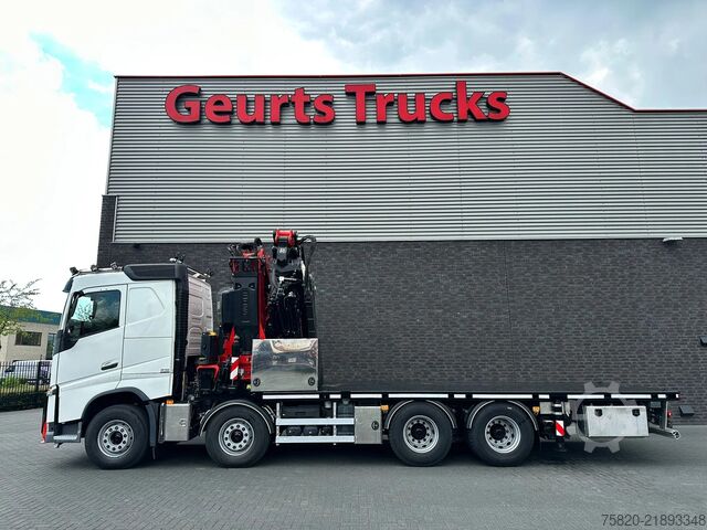 Autokrāna kravas automašīna Volvo FH 8X4 BAKWAGEN MET FASSI F1150RA.2.28 XHE-DYNA...