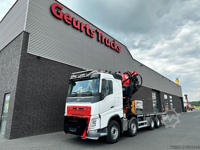 Autokrāna kravas automašīna Volvo FH 8X4 BAKWAGEN MET FASSI F1150RA.2.28 XHE-DYNA...