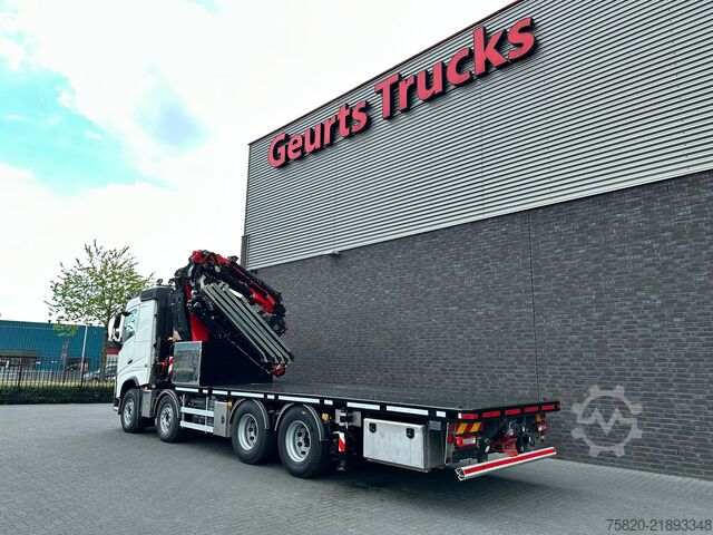 Autokrāna kravas automašīna Volvo FH 8X4 BAKWAGEN MET FASSI F1150RA.2.28 XHE-DYNA...