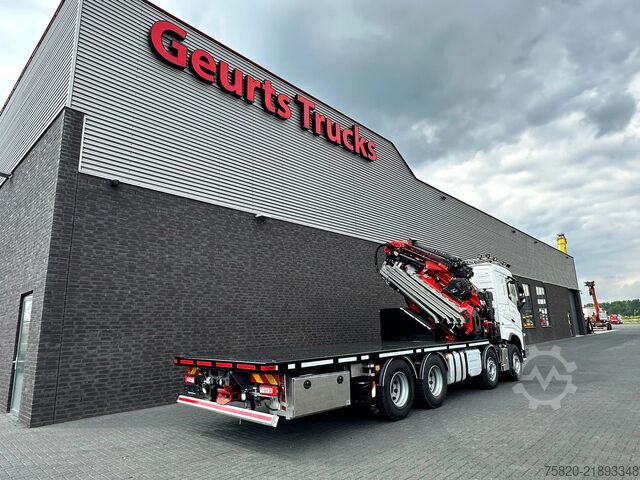 Autokrāna kravas automašīna Volvo FH 8X4 BAKWAGEN MET FASSI F1150RA.2.28 XHE-DYNA...