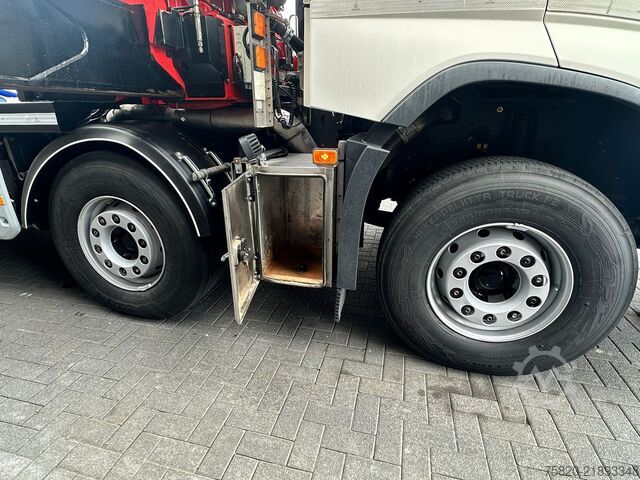 Camión grúa Volvo FH 8X4 BAKWAGEN MET FASSI F1150RA.2.28 XHE-DYNA...