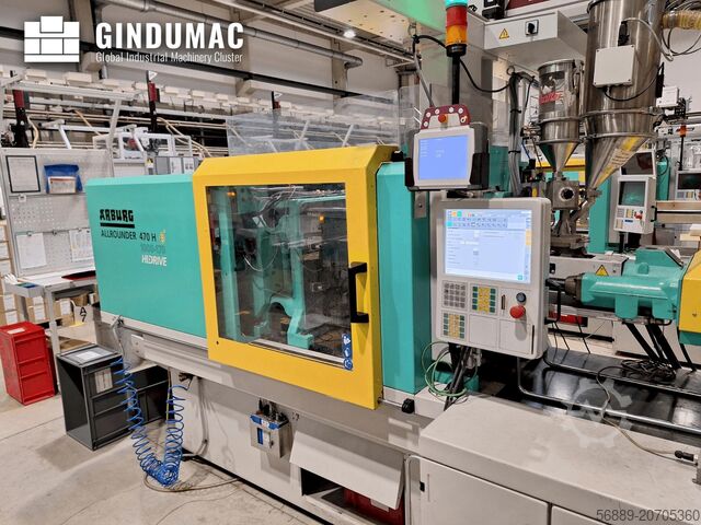 Hidraulički stroj za injekcijsko prešanje Arburg 470 H 1000-170
