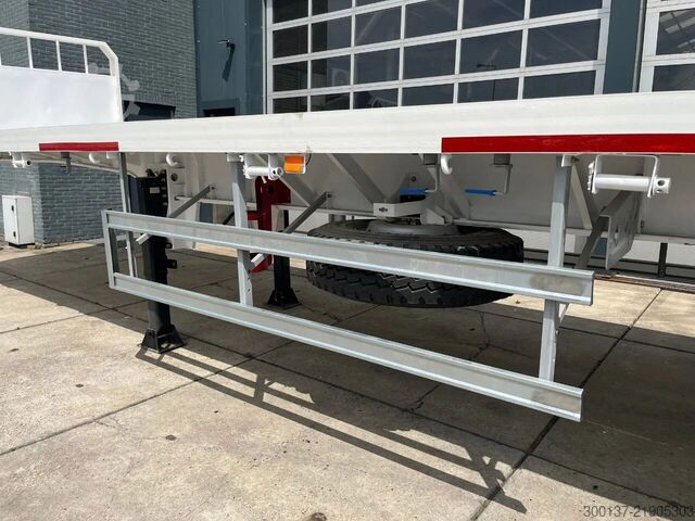 Caja plana CIMC 3-axle Flatbed Semi-Trailer
