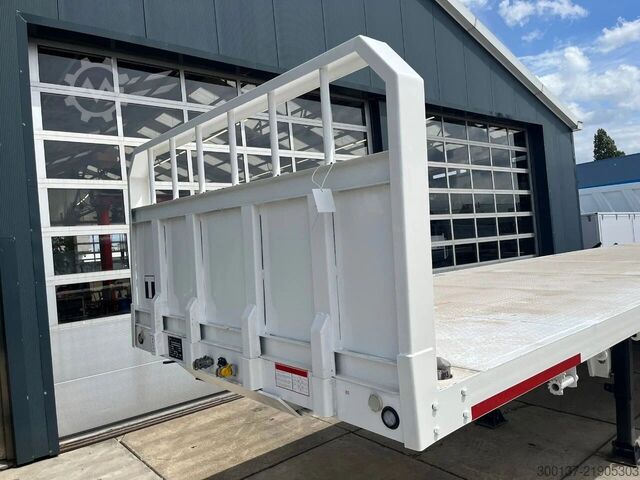 Caja plana CIMC 3-axle Flatbed Semi-Trailer