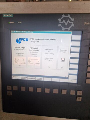 стенд за изпитване на клапани EFCO PS 15
