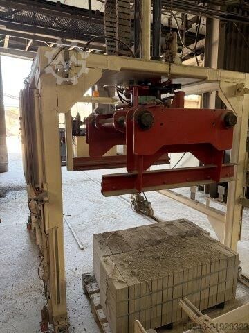 Betonsteinfertigungsanlage für Platten Henke Betonsteinproduktion/Platten