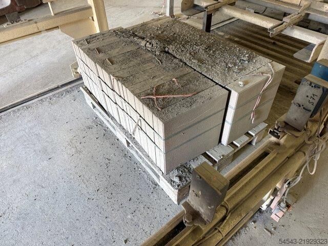 Betonsteinfertigungsanlage für Platten Henke Betonsteinproduktion/Platten