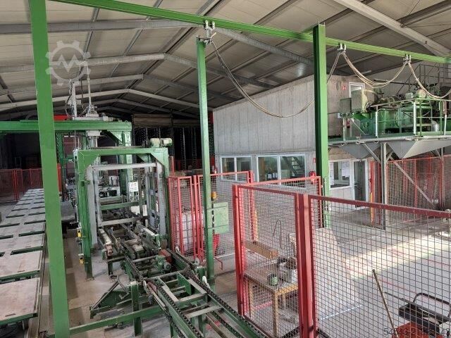 Pabrik pembuatan blok beton Schlosser Betonsteinproduktion