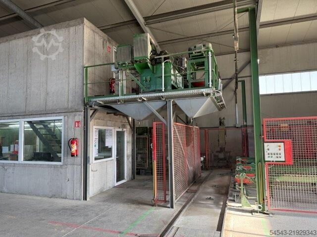 Pabrik pembuatan blok beton Schlosser Betonsteinproduktion