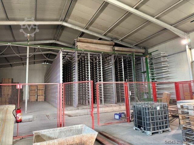 Pabrik pembuatan blok beton Schlosser Betonsteinproduktion