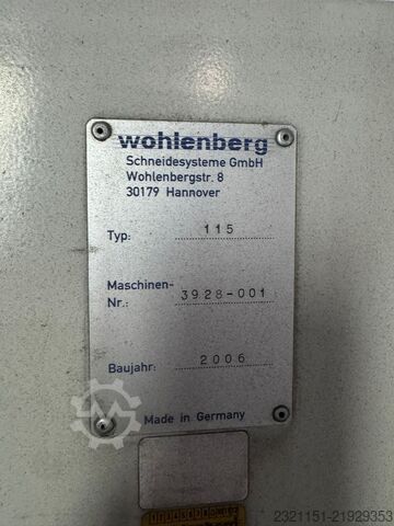 آلة قطع الورق Wohlenberg 115 115