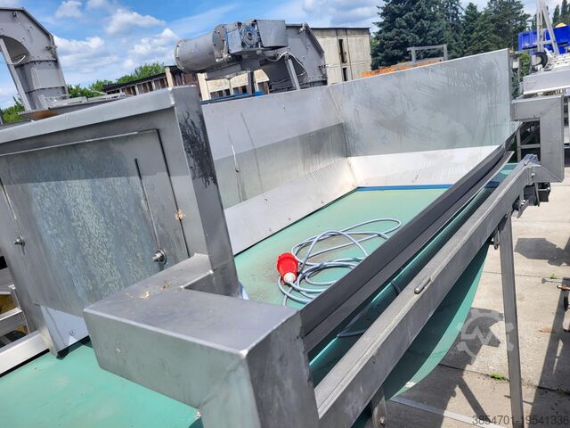 Belt conveyor with buffer 0.8m x 3.6m przenośnik taśmowy z buforem