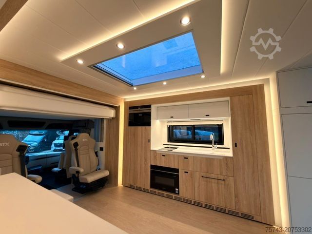 Cattle truck MERCEDES-BENZ 2653 STX 5 Pferde DOP. POP-OUT+POP-UP EXKLUSIVE