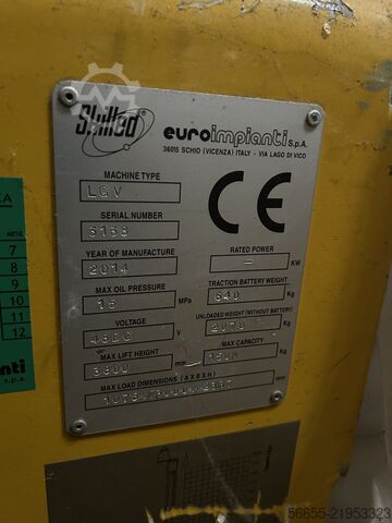Reach truck Euroimpianti Skilled LGV