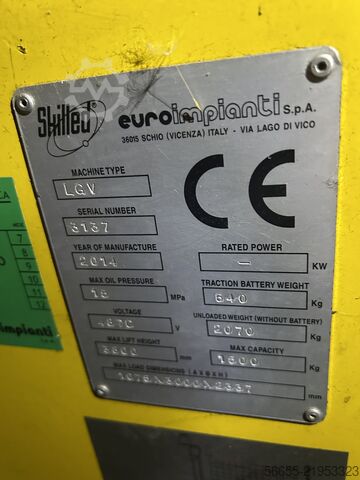 Reach truck Euroimpianti Skilled LGV