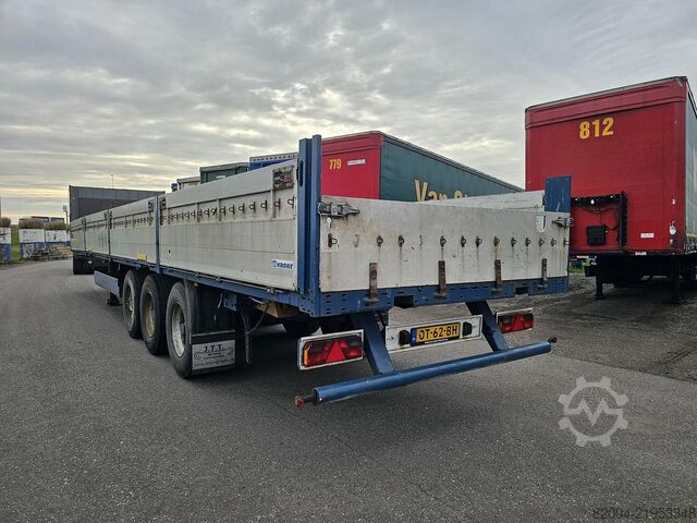 Katil rata KRONE SD| FLATBED WITH ALUMINIUM SIDES|. BPW DRUM.