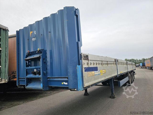 Katil rata KRONE SD| FLATBED WITH ALUMINIUM SIDES|. BPW DRUM.