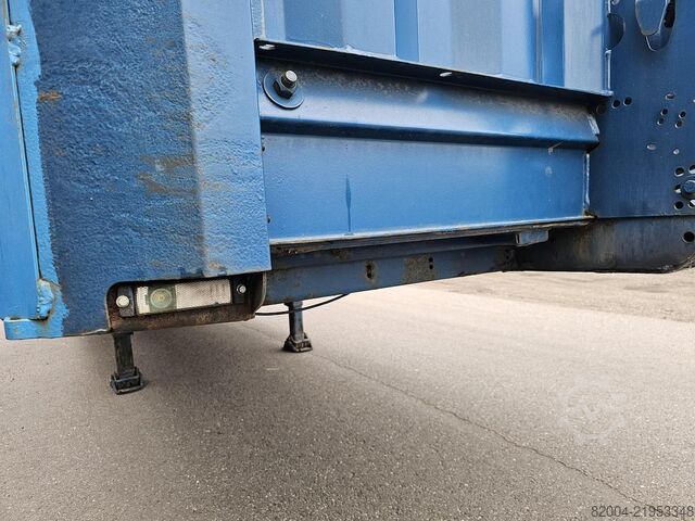 Katil rata KRONE SD| FLATBED WITH ALUMINIUM SIDES|. BPW DRUM.