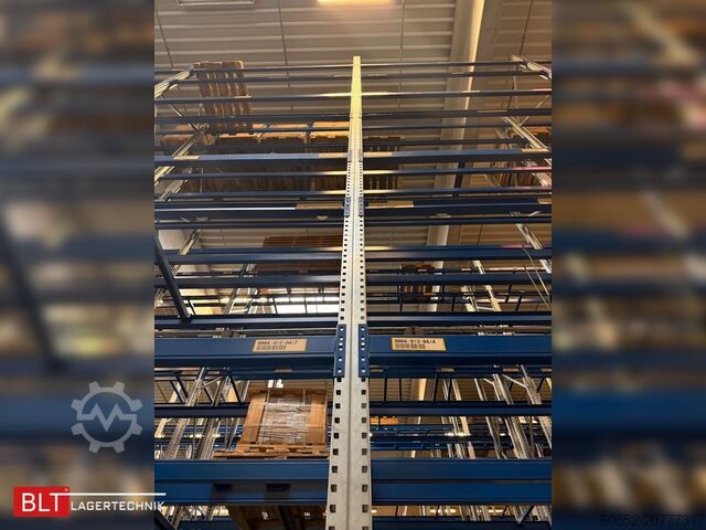 Raskedüü tööriiul SSI Schäfer PR600 14,10 lfm, Höhe 9,85m, Boden + 4 Ebenen, Fachlast bis 3500 kg