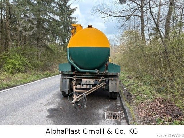 Remolque cisterna SPIER AGL290 Tank Öle Fette Entsorgung
