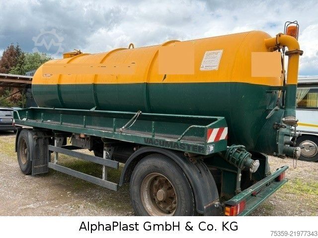 Remolque cisterna SPIER AGL290 Tank Öle Fette Entsorgung