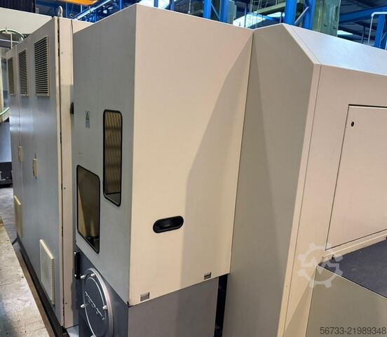 Cycle-controlled lathe MONFORTS RNC500  1500 x 300 mm
