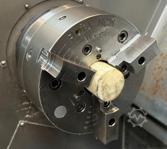 Cycle-controlled lathe MONFORTS RNC500  1500 x 300 mm