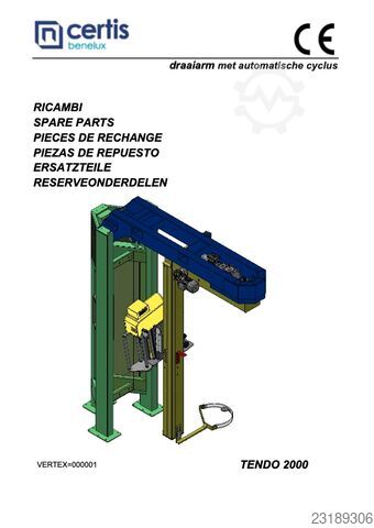  Certis Tendo 2000 Rotary Arm Pallet Stretch Wrapper