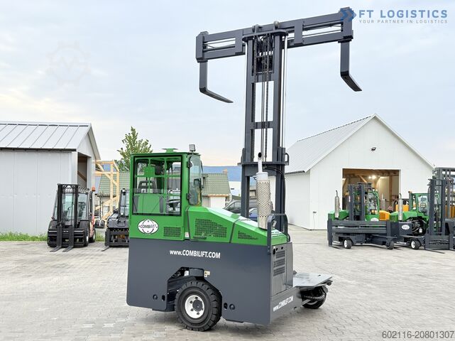 Dört yollu forklift Combilift C4500 DIESEL DUPLEX WIDE FORK POSITIONER