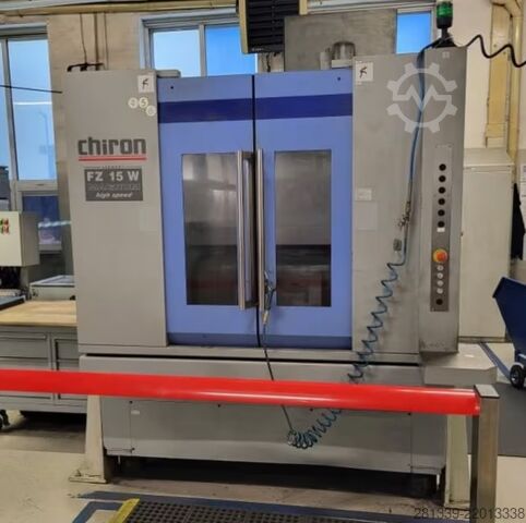Verticale bewerkingscentrum Chiron FZ 15W MAGNUM High Speed Twin Pal