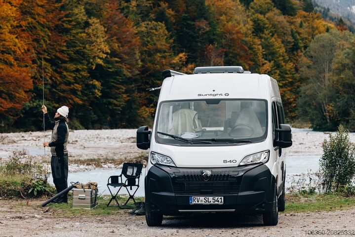 SUNLIGHT CLIFF 540 MINI VAN S NOVÝM WC SUNLIGHT CLIFF 540