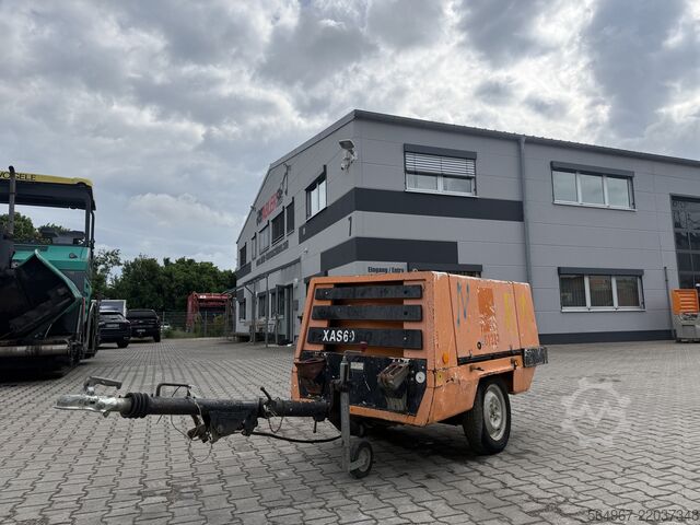 винтовой компрессор ATLAS Copco XAS60 Baukompressor 9,3 Bar