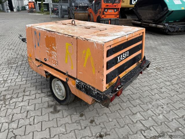 винтовой компрессор ATLAS Copco XAS60 Baukompressor 9,3 Bar