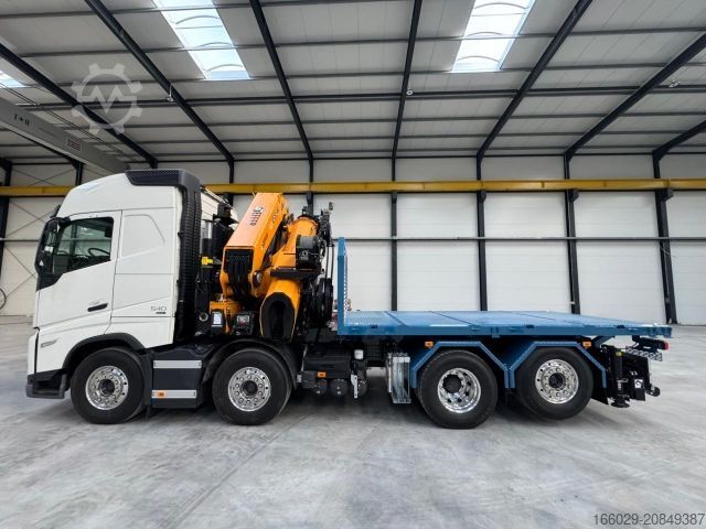 Heavy-duty truck VOLVO FH 540 8x2 EFFER Kran JIB IQ.1200 HP. E-9