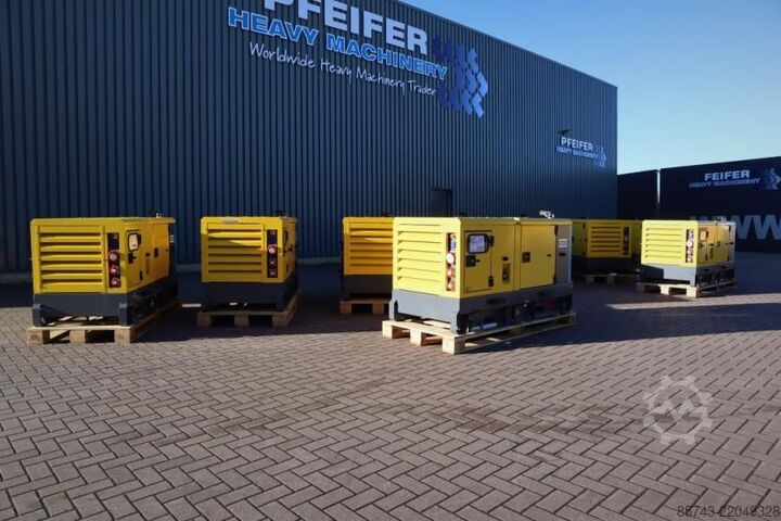 骨料 Atlas Copco QAS 40 ST3 Valid inspection, Diesel, 40 kVA
