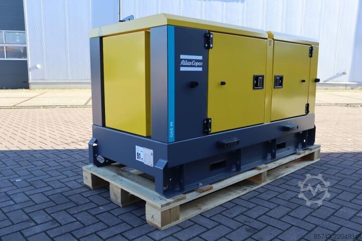 骨料 Atlas Copco QAS 40 ST3 Valid inspection, Diesel, 40 kVA