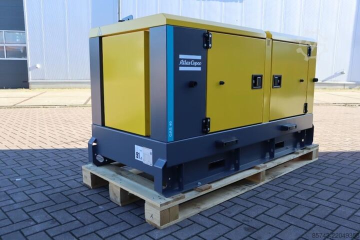 骨料 Atlas Copco QAS 40 ST3 Valid inspection, Diesel, 40 kVA