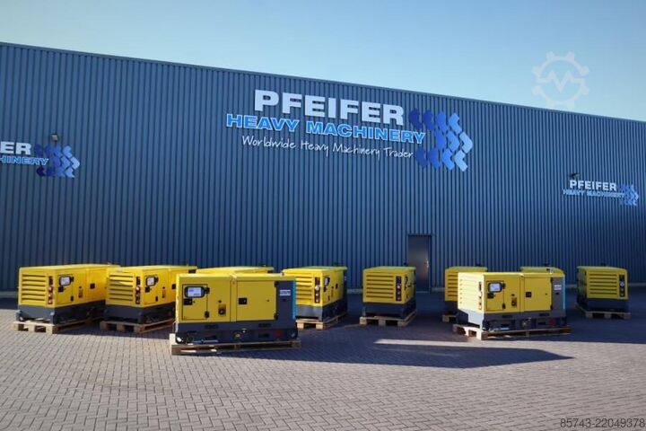 골재 Atlas Copco QAS 40 ST3 Valid inspection, Diesel, 40 kVA